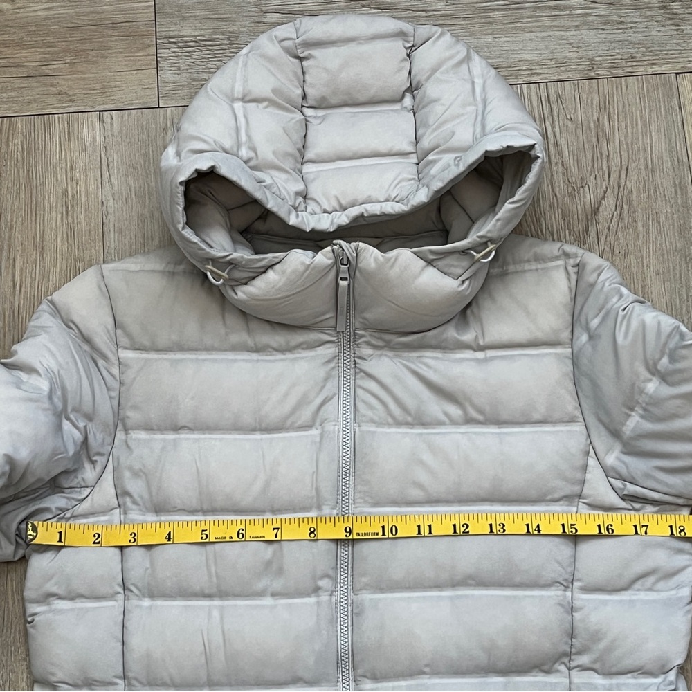 Uniqlo Women's Gray Puffer Down Jacket Small - Picture 2 of 11